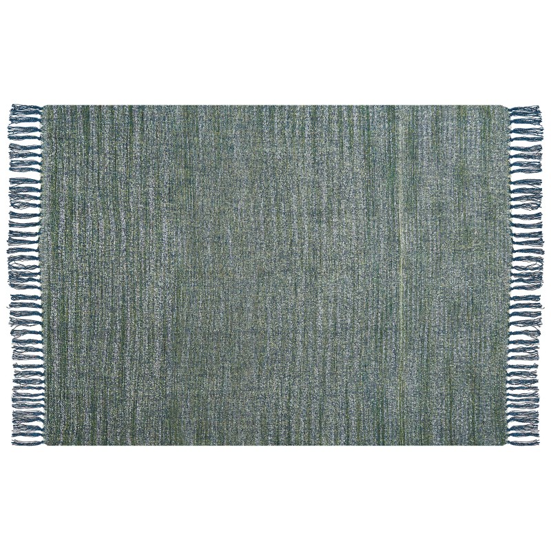 Koc PAIRE 130 x 170 cm Lazurowy Koc PAIRE 130 x 170 cm Lazurowy