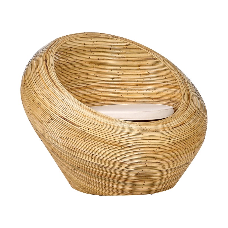 Zestaw ogrodowy dla 4 osób MAIORI Rattan Naturalny Zestaw ogrodowy dla 4 osób MAIORI Rattan Naturalny