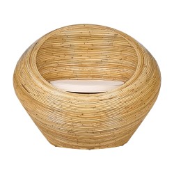 Zestaw ogrodowy dla 4 osób MAIORI Rattan Naturalny Zestaw ogrodowy dla 4 osób MAIORI Rattan Naturalny