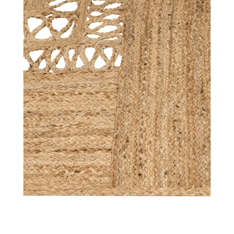Dywan z juty 200 x 300 cm beżowy YENIKOY Dywan z juty 200 x 300 cm beżowy YENIKOY