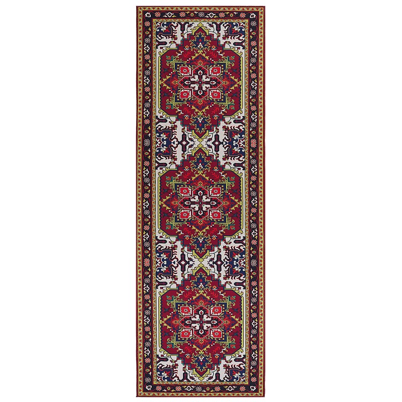 Dywan 80 x 240 cm czerwony COLACHEL Dywan 80 x 240 cm czerwony COLACHEL