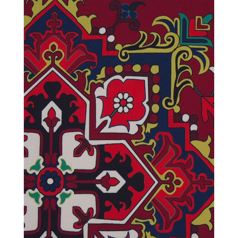 Dywan 80 x 240 cm czerwony COLACHEL Dywan 80 x 240 cm czerwony COLACHEL