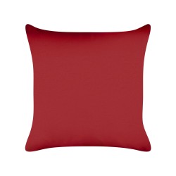 Zestaw 2 poduszek dekoracyjnych GUMDROP Welur 45 x 45 cm Czerwony Wzór świąteczny Zestaw 2 poduszek dekoracyjnych GUMDROP Welur 45 x 45 cm Czerwony Wzór świąteczny