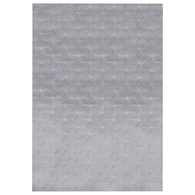 Dywan sztuczne futro królika 160 x 230 cm szary THATTA Dywan sztuczne futro królika 160 x 230 cm szary THATTA