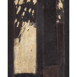 Dywan skórzany 140 x 200 cm brązowy ARTVIN Dywan skórzany 140 x 200 cm brązowy ARTVIN