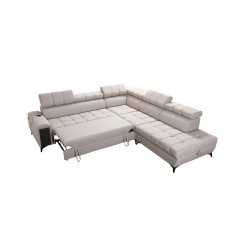 Venna IX corner sofa with sleeping function, USB port, and opening Venna IX corner sofa with sleeping function, USB port, and opening