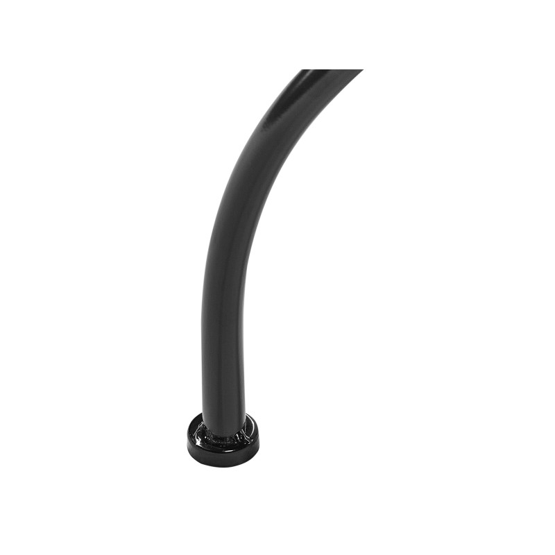 Stolik bistro CAMPRENA 60 cm 60 cm Metal Czarny Stolik bistro CAMPRENA 60 cm 60 cm Metal Czarny