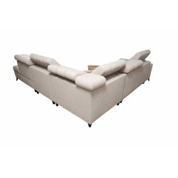 Venna IX corner sofa with sleeping function, USB port, and opening Venna IX corner sofa with sleeping function, USB port, and opening