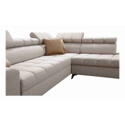 Venna IX corner sofa with sleeping function, USB port, and opening Venna IX corner sofa with sleeping function, USB port, and opening