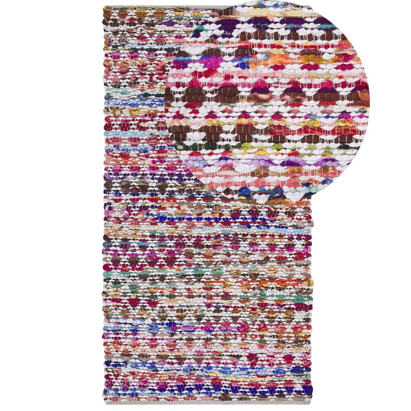 Dywan 80 x 150 cm wielokolorowy ARAKLI Dywan 80 x 150 cm wielokolorowy ARAKLI