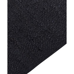 Dywan z juty 80 x 300 cm czarny SINANKOY Dywan z juty 80 x 300 cm czarny SINANKOY