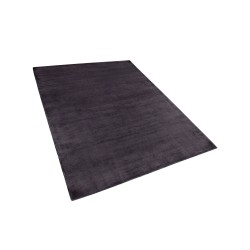 Dywan z wiskozy 160 x 230 cm ciemnoszary GESI II Dywan z wiskozy 160 x 230 cm ciemnoszary GESI II