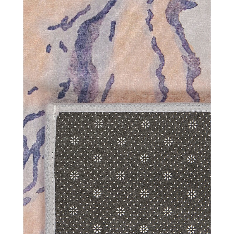 Dywan 140 x 200 cm beżowo-niebieski GEBZE Dywan 140 x 200 cm beżowo-niebieski GEBZE