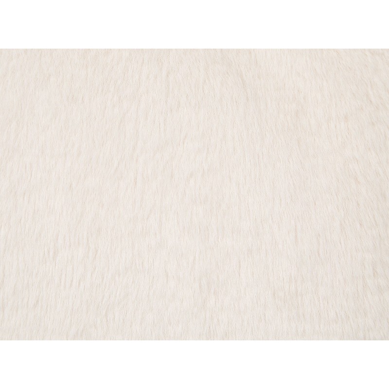 Zestaw 2 poduszek dekoracyjnych ACHILLEA Sztuczne futro 54 x 54 cm Beżowy Jednolity Zestaw 2 poduszek dekoracyjnych ACHILLEA Sztuczne futro 54 x 54 cm Beżowy Jednolity