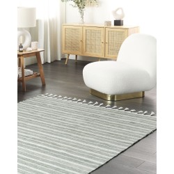 Dywan 160 x 230 cm zielony BADEMLI Dywan 160 x 230 cm zielony BADEMLI