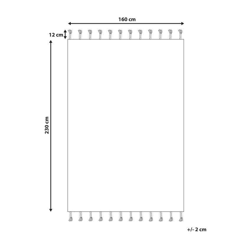 Dywan 160 x 230 cm zielony BADEMLI Dywan 160 x 230 cm zielony BADEMLI