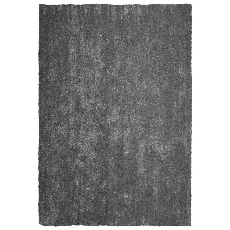 Dywan shaggy 140 x 200 cm ciemnoszary DEMRE Dywan shaggy 140 x 200 cm ciemnoszary DEMRE