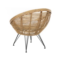 Zestaw ogrodowy dla 4 osób MARATEA Rattan Naturalny Zestaw ogrodowy dla 4 osób MARATEA Rattan Naturalny