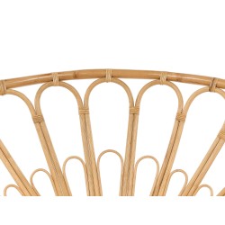 Zestaw 2 łóżek ogrodowych ROSSANO Rattan Naturalny Zestaw 2 łóżek ogrodowych ROSSANO Rattan Naturalny