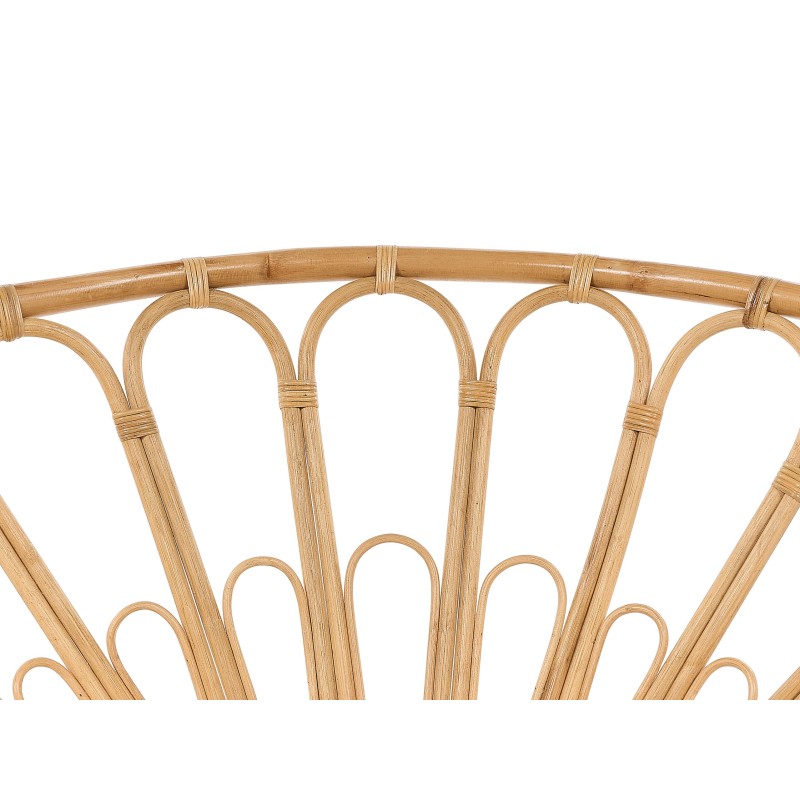 Zestaw 2 łóżek ogrodowych ROSSANO Rattan Naturalny Zestaw 2 łóżek ogrodowych ROSSANO Rattan Naturalny