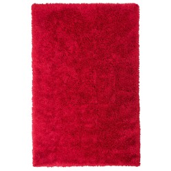 Dywan shaggy 160 x 230 cm czerwony CIDE Dywan shaggy 160 x 230 cm czerwony CIDE