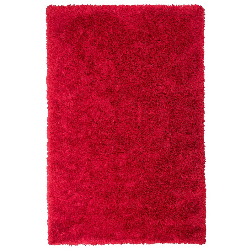 Dywan shaggy 160 x 230 cm czerwony CIDE Dywan shaggy 160 x 230 cm czerwony CIDE