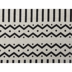 Koc UNNAO Bawełna 130 x 180 cm Biały Koc UNNAO Bawełna 130 x 180 cm Biały