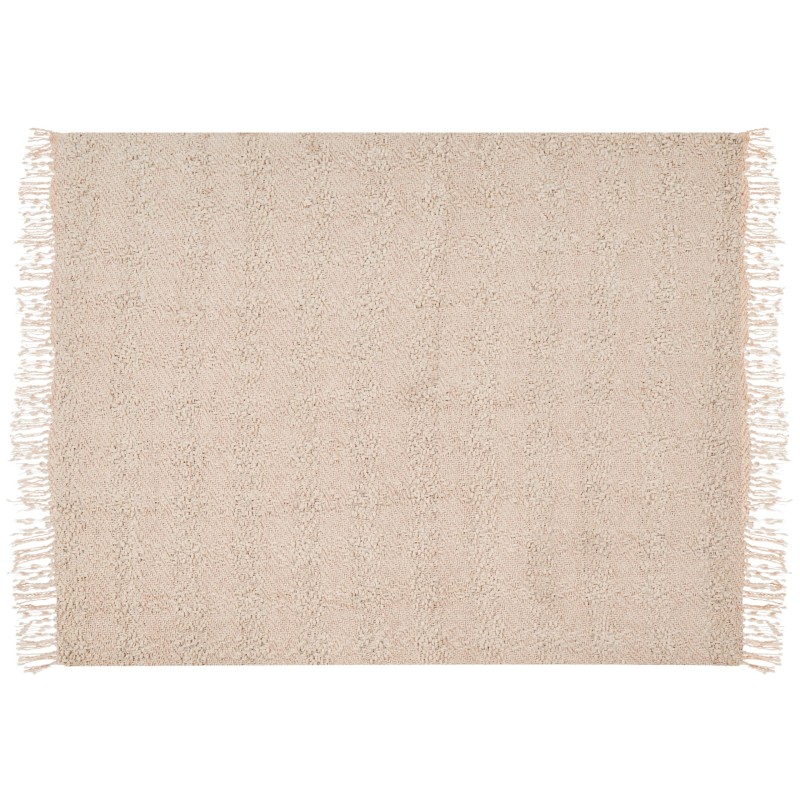 Koc VELLA Bawełna 150 x 200 cm Pastelowy róż Koc VELLA Bawełna 150 x 200 cm Pastelowy róż