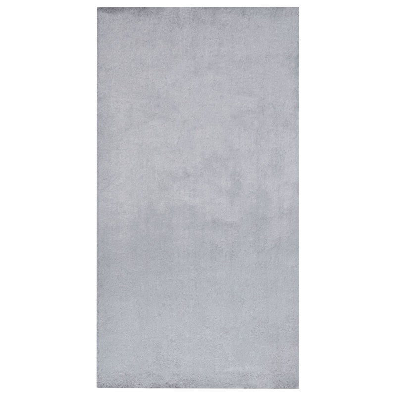 Dywan sztuczne futro królika 80 x 150 cm szary MIRPUR Dywan sztuczne futro królika 80 x 150 cm szary MIRPUR