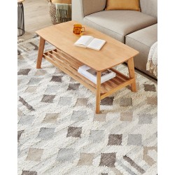 Dywan wełniany kilim 160 x 230 cm wielokolorowy KAGHTSRASHEN Dywan wełniany kilim 160 x 230 cm wielokolorowy KAGHTSRASHEN