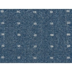 Koc TAARI Bawełna 130 x 170 cm Lazurowy Koc TAARI Bawełna 130 x 170 cm Lazurowy