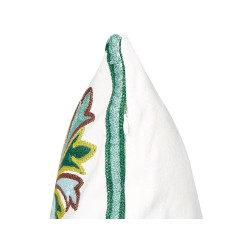 Zestaw 2 poduszek dekoracyjnych ELANITE Bawełna 45 x 45 cm Zielony Wzór orientalny Zestaw 2 poduszek dekoracyjnych ELANITE Bawełna 45 x 45 cm Zielony Wzór orientalny