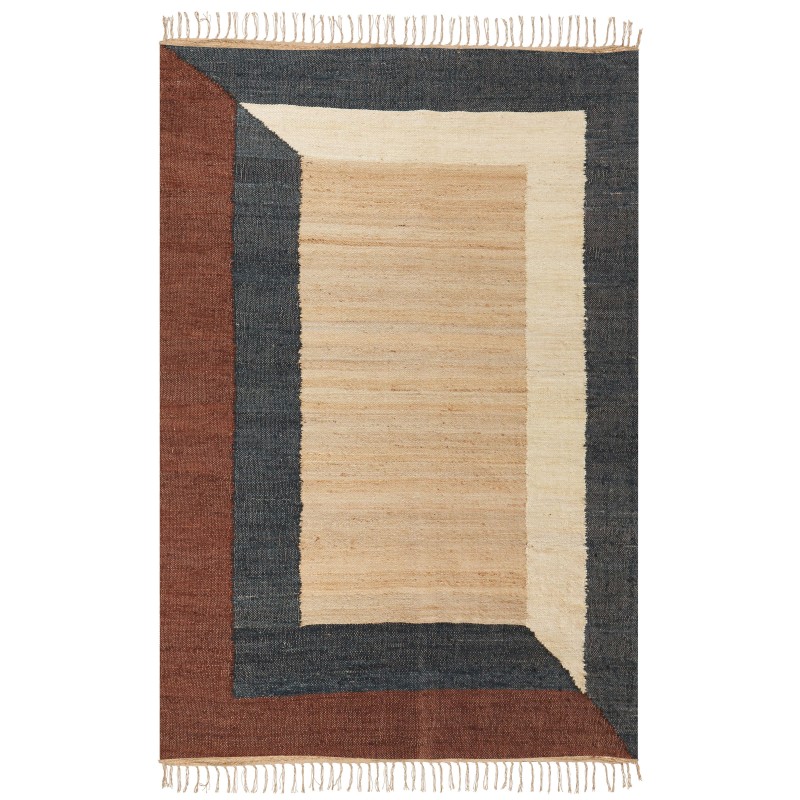 Dywan z juty 200 x 300 cm wielokolorowy ORTAKOY Dywan z juty 200 x 300 cm wielokolorowy ORTAKOY