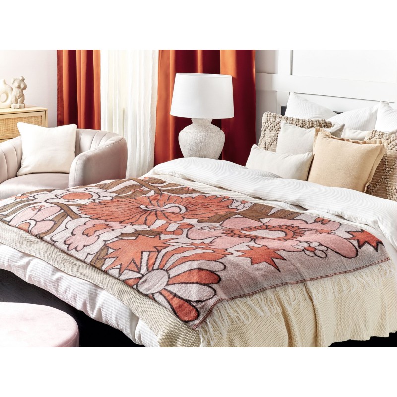 Koc DARAU 130 x 170 cm Kolorowy Koc DARAU 130 x 170 cm Kolorowy