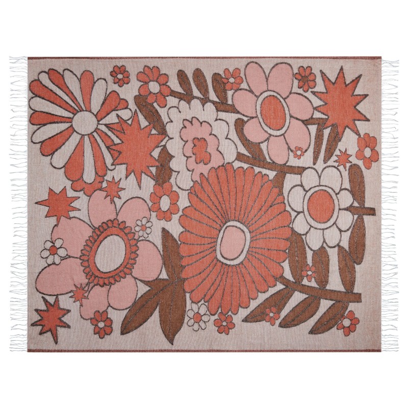 Koc DARAU 130 x 170 cm Kolorowy Koc DARAU 130 x 170 cm Kolorowy