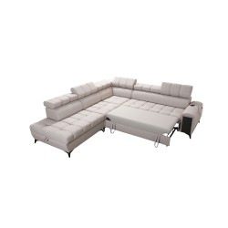 Venna IX corner sofa with sleeping function, USB port, and opening Venna IX corner sofa with sleeping function, USB port, and opening