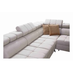Venna IX corner sofa with sleeping function, USB port, and opening Venna IX corner sofa with sleeping function, USB port, and opening