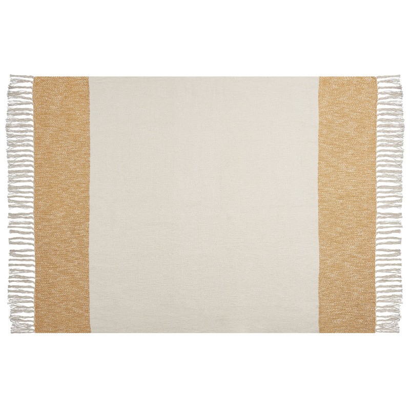 Koc SALME 130 x 170 cm Beżowy Koc SALME 130 x 170 cm Beżowy