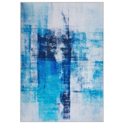 Dywan 160 x 230 cm niebieski TRABZON