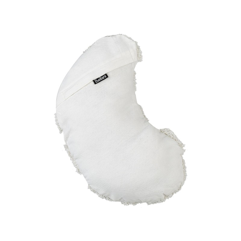 2 poduszki dekoracyjne dla dzieci rogale bawełniane 40 x 25 cm białe SNOWDROP 2 poduszki dekoracyjne dla dzieci rogale bawełniane 40 x 25 cm białe SNOWDROP