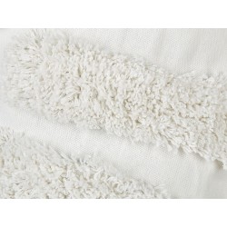 2 poduszki dekoracyjne dla dzieci rogale bawełniane 40 x 25 cm białe SNOWDROP 2 poduszki dekoracyjne dla dzieci rogale bawełniane 40 x 25 cm białe SNOWDROP