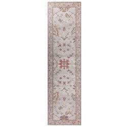 Dywan bawełniany 80 x 300 cm beżowy YANOBA Dywan bawełniany 80 x 300 cm beżowy YANOBA