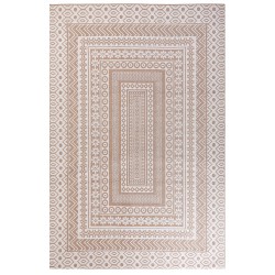 Dywan 200 x 300 cm beżowo-biały BAGLAR Dywan 200 x 300 cm beżowo-biały BAGLAR