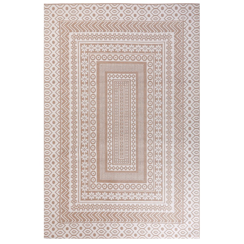 Dywan 200 x 300 cm beżowo-biały BAGLAR Dywan 200 x 300 cm beżowo-biały BAGLAR