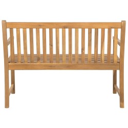 Ławka ogrodowa VIVARA 120 cm Certyfikowane drewno akacjowe Jasnobrązowy Ławka ogrodowa VIVARA 120 cm Certyfikowane drewno akacjowe Jasnobrązowy