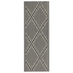 Dywan zewnętrzny 60 x 105 cm brązowoszary JALNA Dywan zewnętrzny 60 x 105 cm brązowoszary JALNA