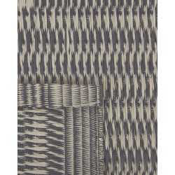 Dywan zewnętrzny 60 x 105 cm brązowoszary JALNA Dywan zewnętrzny 60 x 105 cm brązowoszary JALNA