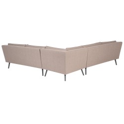 Sofa ogrodowa modułowa 5-osobowa beżowa LORETELLO Sofa ogrodowa modułowa 5-osobowa beżowa LORETELLO