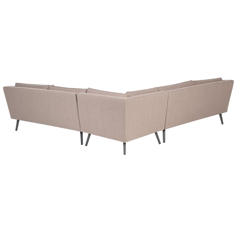 Sofa ogrodowa modułowa 5-osobowa beżowa LORETELLO Sofa ogrodowa modułowa 5-osobowa beżowa LORETELLO