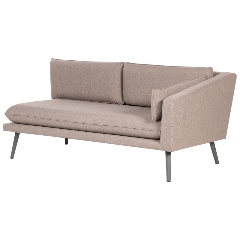 Sofa ogrodowa modułowa 5-osobowa beżowa LORETELLO Sofa ogrodowa modułowa 5-osobowa beżowa LORETELLO